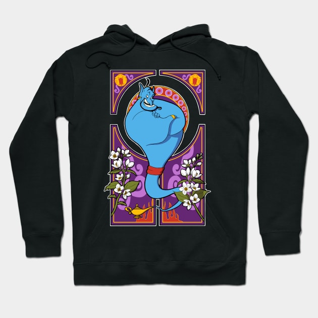 Classic Genie Hoodie by Adelaidelia